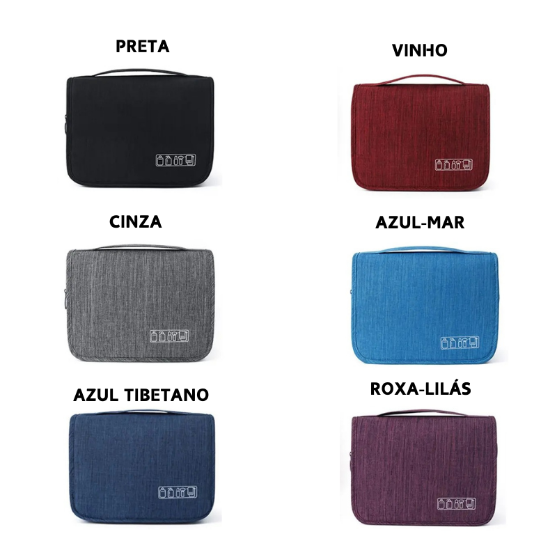 Necessarie para Viagem | Grande Capacidade| Feminina | Masculina