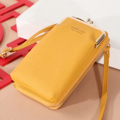 Mini Bolsa Feminina em Couro - Porta Celular