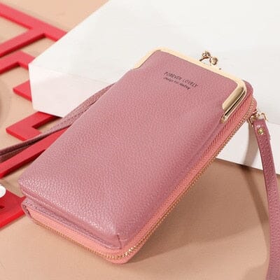 Mini Bolsa Feminina em Couro - Porta Celular