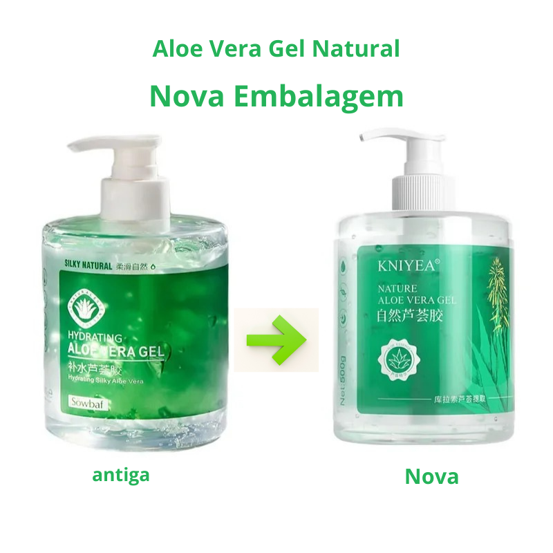 Aloe Vera Gel Hidratante - Corpo Todo