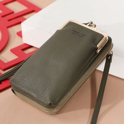 Mini Bolsa Feminina em Couro - Porta Celular
