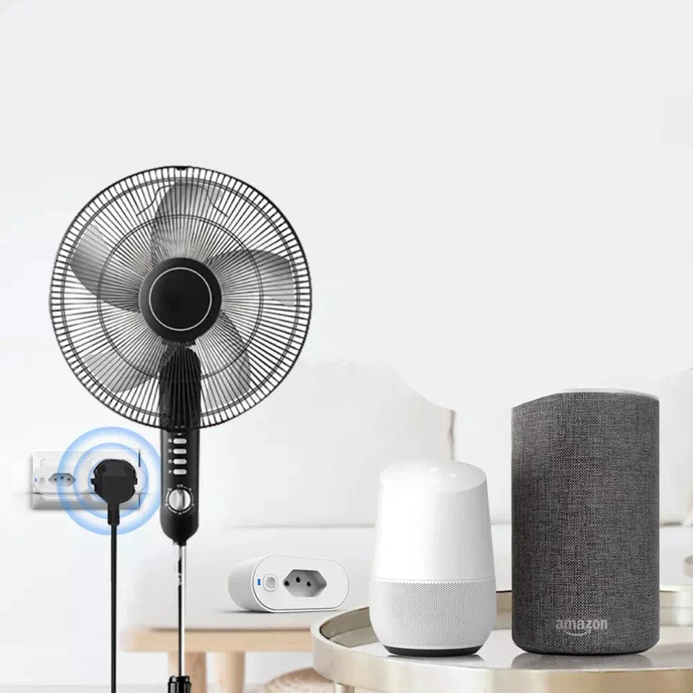Tomada Inteligente Wi-Fi Liga/Desliga à Distância