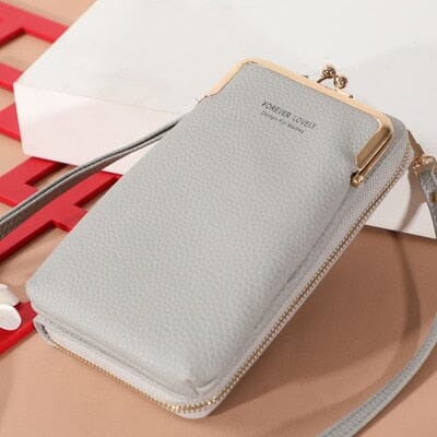 Mini Bolsa Feminina em Couro - Porta Celular