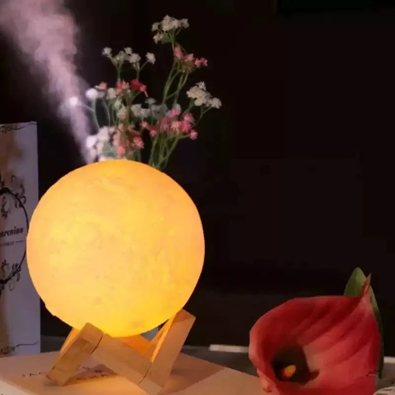 Luminária Bola com Difusor de Aromas