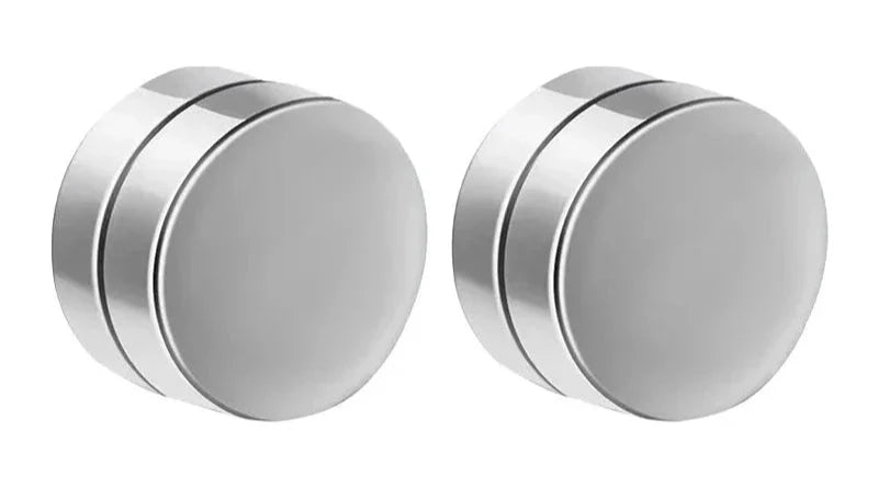 Brincos Magnéticos em Aço Inoxidável Masculino