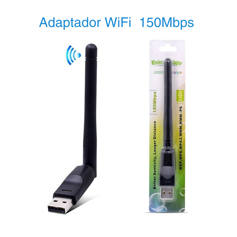 Adaptador Wifi Usb - Velocidade Turbo
