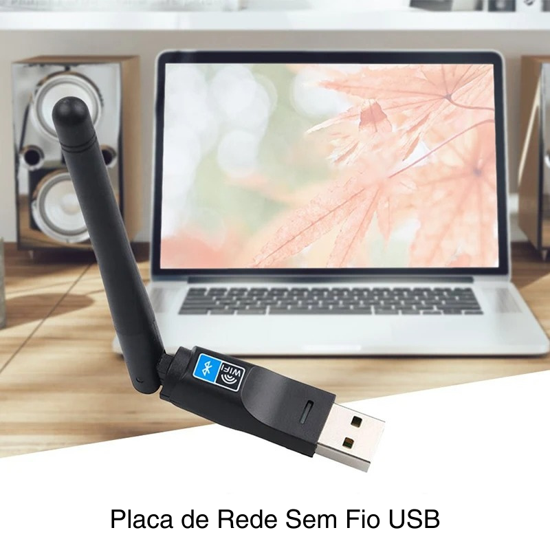 Adaptador Wifi Usb - Velocidade Turbo