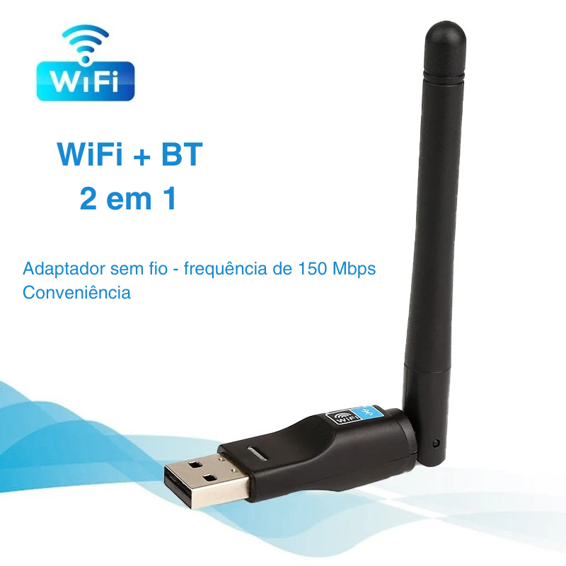 Adaptador Wifi Usb - Velocidade Turbo